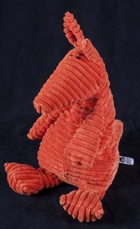 Jelly Cat Cordy Roy Aardvark Orange Plush Lovey Toy